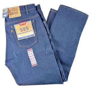 Vintage Mens Levi's 505 38 X 30 1997 Dead Stock‎ USA Y2K 90s